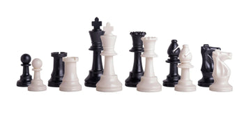 Triple Weighted Regulation Plastic Chessmen