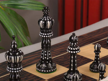 Bone Chess Pieces