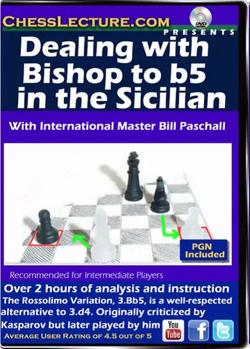 E-DVD Dealing with the Bishop to b5 in the Sicilian - Chess Lecture - Volume 127