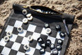 Sondergut Chess/Checkers Roll-Up Travel Set