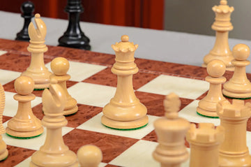 The Library Collection - The Zukertort Series Luxury Chess Pieces - 2.875