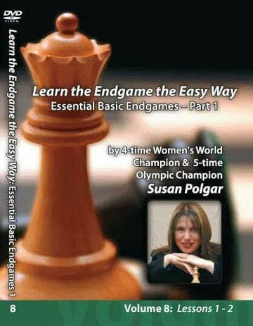 E-DVD WINNING CHESS THE EASY WAY - VOLUME 8 - Essential Basic Endgames - PART 1