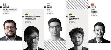 The 2024 Sinquefield Cup Player's Edition Series Chess Pieces