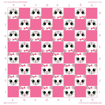 Little Kitty - Full Color Vinyl Chess Board