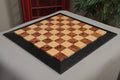 Olmo Burl, Genuine Ebony & Bird's Eye Maple Custom Contemporary II Chess Board