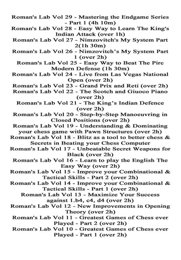 The Complete Roman's Lab on DVD - VOLUMES 1-117 - 5 DVDs