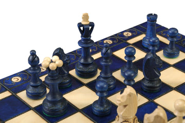 The Blue Ambassador Chess Set