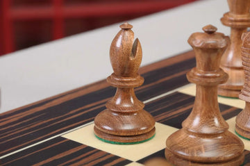The B.H. Wood Series Chess Pieces - 3.75