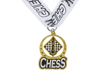 Spinning Chess Medals