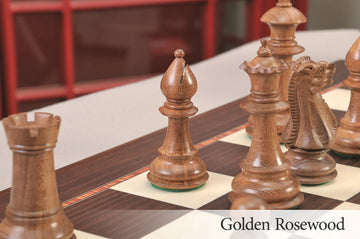 The Royale Chess Set, Box, & Board Combination