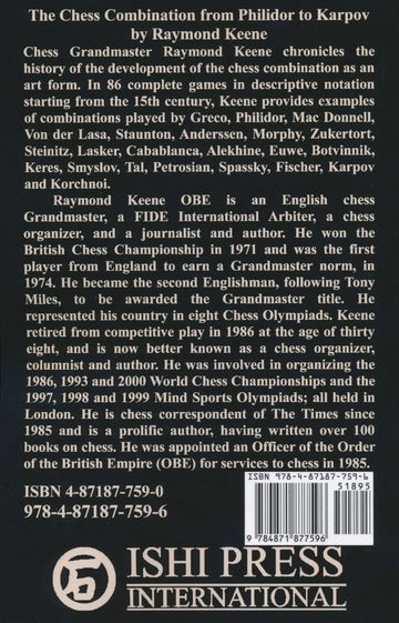 The Chess Combination from Philidor to Karpov