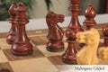 The Grandmaster Series Gilded Chess Pieces - 3.25