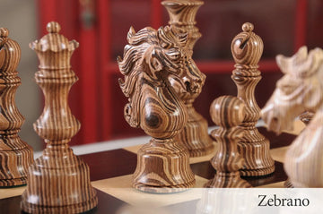 The Exotique Collection® - The Treviso Series Luxury Chess Pieces - 4.4