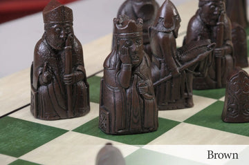 The Isle of Lewis Chess Set, Box, & Board Combination