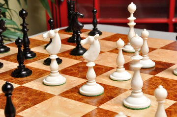 The Selenus Luxury Bone Chess Pieces - 4.0