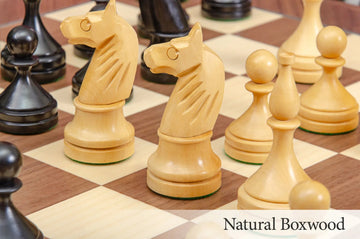 The Circa 1961 Baku Series Wood Chess Pieces - 4.2