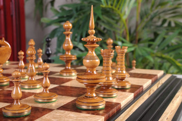 The Camaratta Collection - The Killarney Vintage Series Luxury Chess Pieces - 5