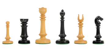 The Edinburgh Upright Series Chess Pieces - 4.0" King