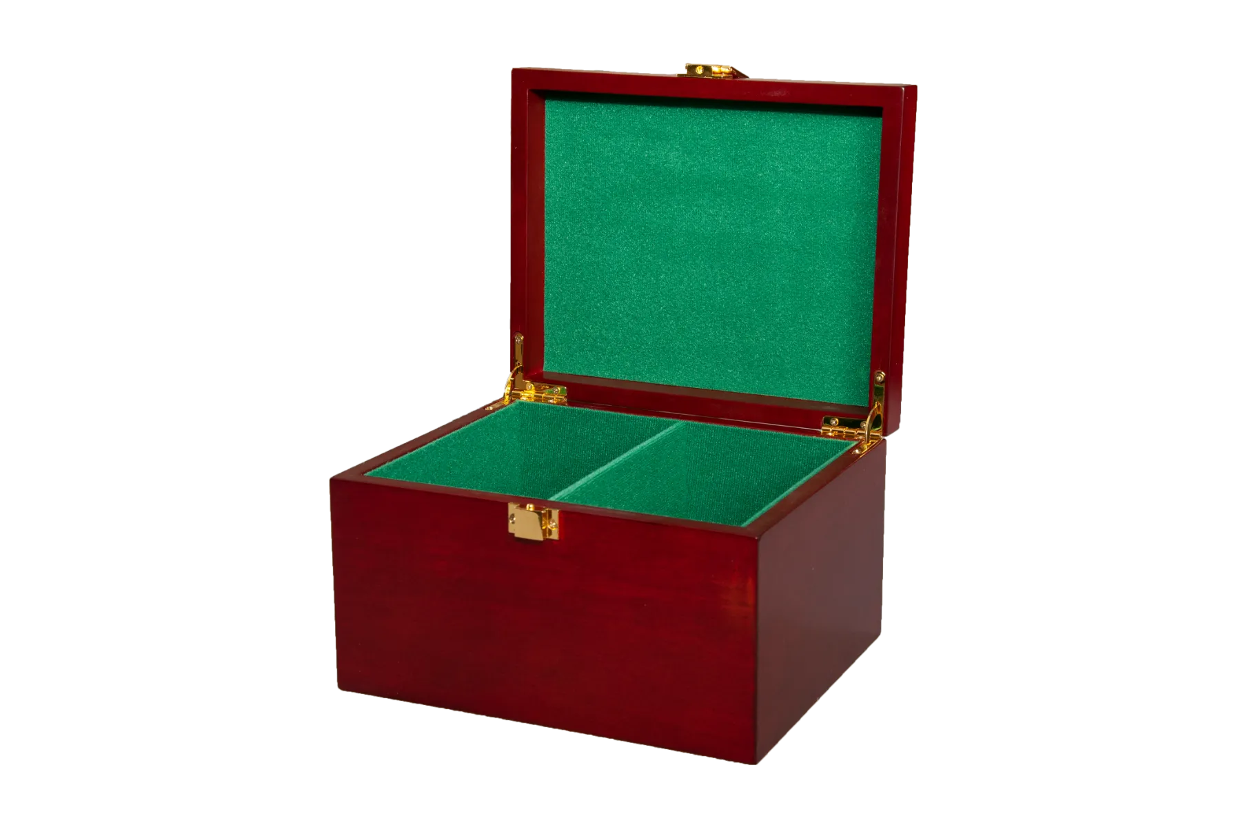 Red Mahogany Standard Chess Box – US Chess Sales