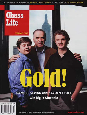 CLEARANCE - Chess Life Magazine - February 2013 Issue