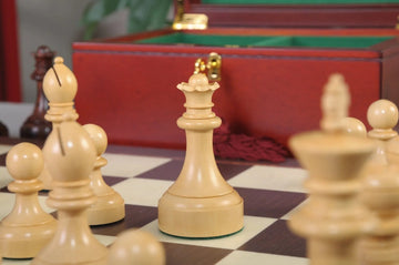 The Mechanics Institute Chess Set, Box, & Board Combination