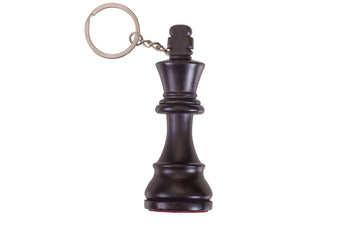 Wooden Chess Pieces Keychain