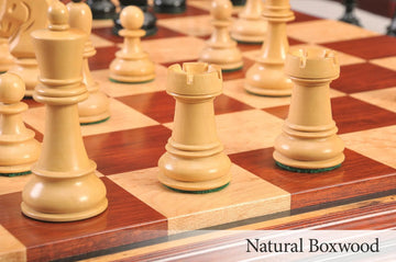 The Fischer Dubrovnik II Series Chess Pieces - 3.625