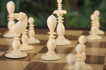 The Calvert Chess Set and Board Combination