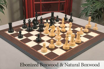 CLEARANCE - The Tahl II Series Chess Pieces - 3.875