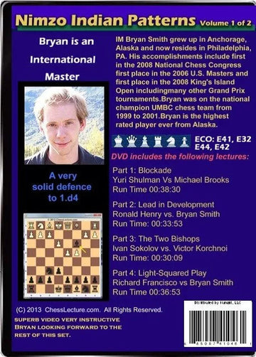 Nimzo-Indian Patterns - 2 DVDs - Chess Lecture - Volume 46