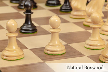 The Morphy Series Luxury Chess Pieces - 4.4