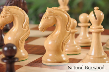 The Camaratta Collection - The Piatigorsky Cup Series Luxury Chess Pieces - 4.4