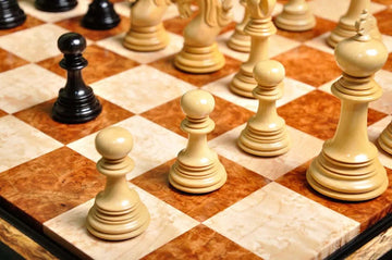 The Forever Collection -  Benevento Series Artisan Chess Pieces - 4.4