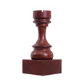 Decorative Wood Chess Piece - Rook