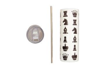 Chess Pieces 20 oz. Tumbler