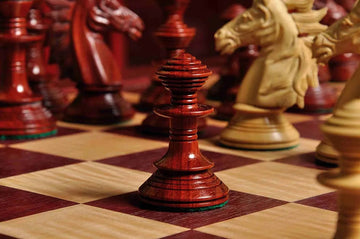 The Pavia Series Luxury Chess Pieces - 4.4