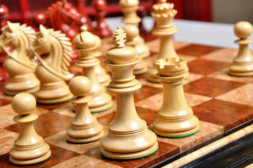 The Chesterfield Series Luxury Chess Pieces - 4.4