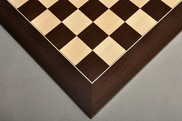 Wenge and Maple Standard Traditional Chess Board
