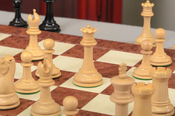 The Library Collection - The Anderssen Dropjaw Series Luxury Chess Pieces - 3'' King