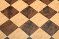 Walnut Burl, Genuine Ebony & Bird's Eye Maple Custom Contemporary II Chess Board