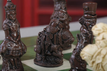 Alice in Wonderland Chess Pieces - 3.5