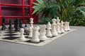 Regulation Silicone Tournament Chess Pieces - 3.5