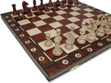 The Brown Senator Chess Set