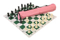 Quiver Chess Set Combination and Single Weighted Regulation Pieces | Thin Mousepad Chess Board | Quiver Bag