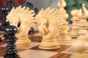 The Forever Collection - The Savano Series Luxury Chess Pieces - 4.4