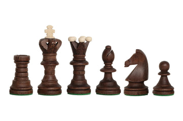 The Ambassador Insert Chess Set - Brown