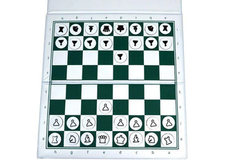 Checkbook Magnetic Travel Chess Set - 11.25