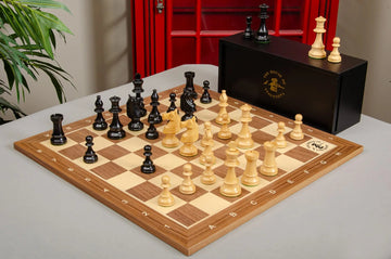 The Glass Eyed Lardy Series Chess Set & Board Combination
