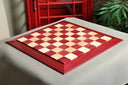 Custom Contemporary Chess Board - Purpleheart / Curly Maple - 2.5" Squares