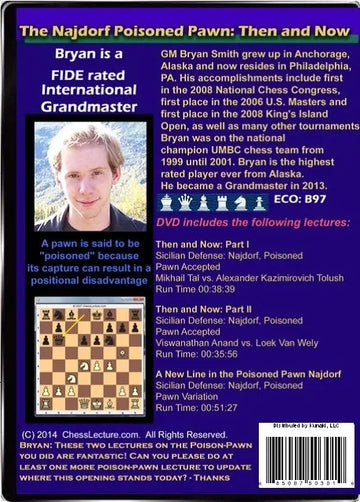 E-DVD The Najdorf Poison Pawn - Then and Now - Chess Lecture - Volume 99